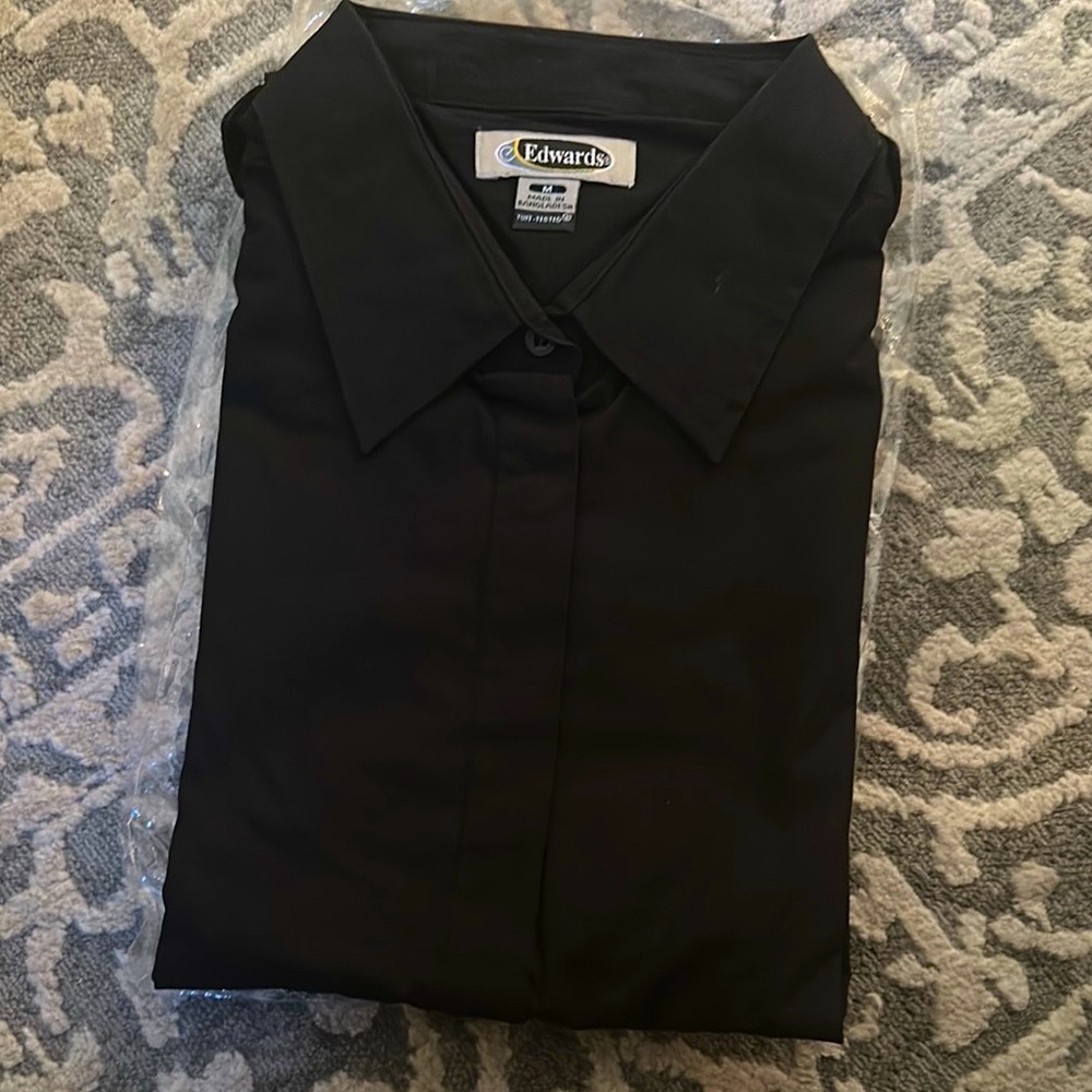 Black Dress Shirt with Classic Elegance